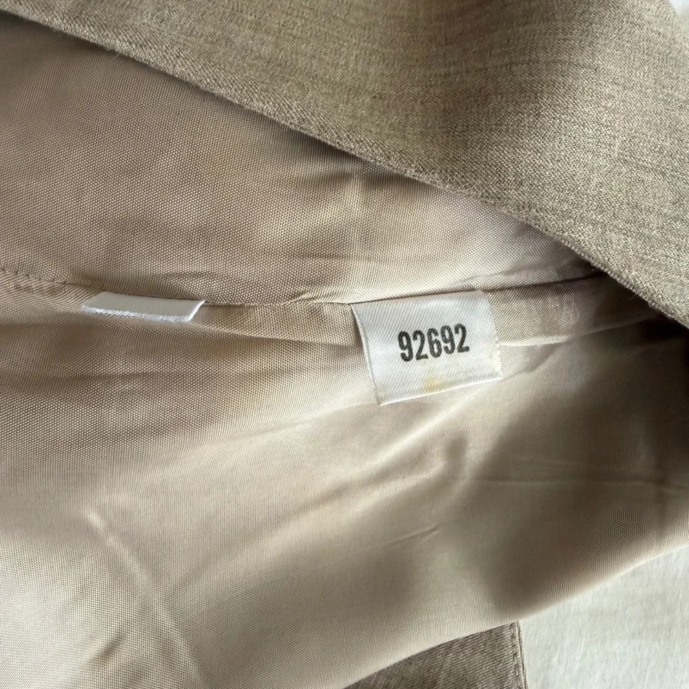 Ann Taylor Pencil Skirt 12 Professional Office Siren Quiet‎ Luxury Neutral